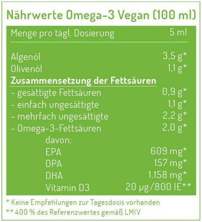 Norsan Omega-3 vegan flüssig 100 ml