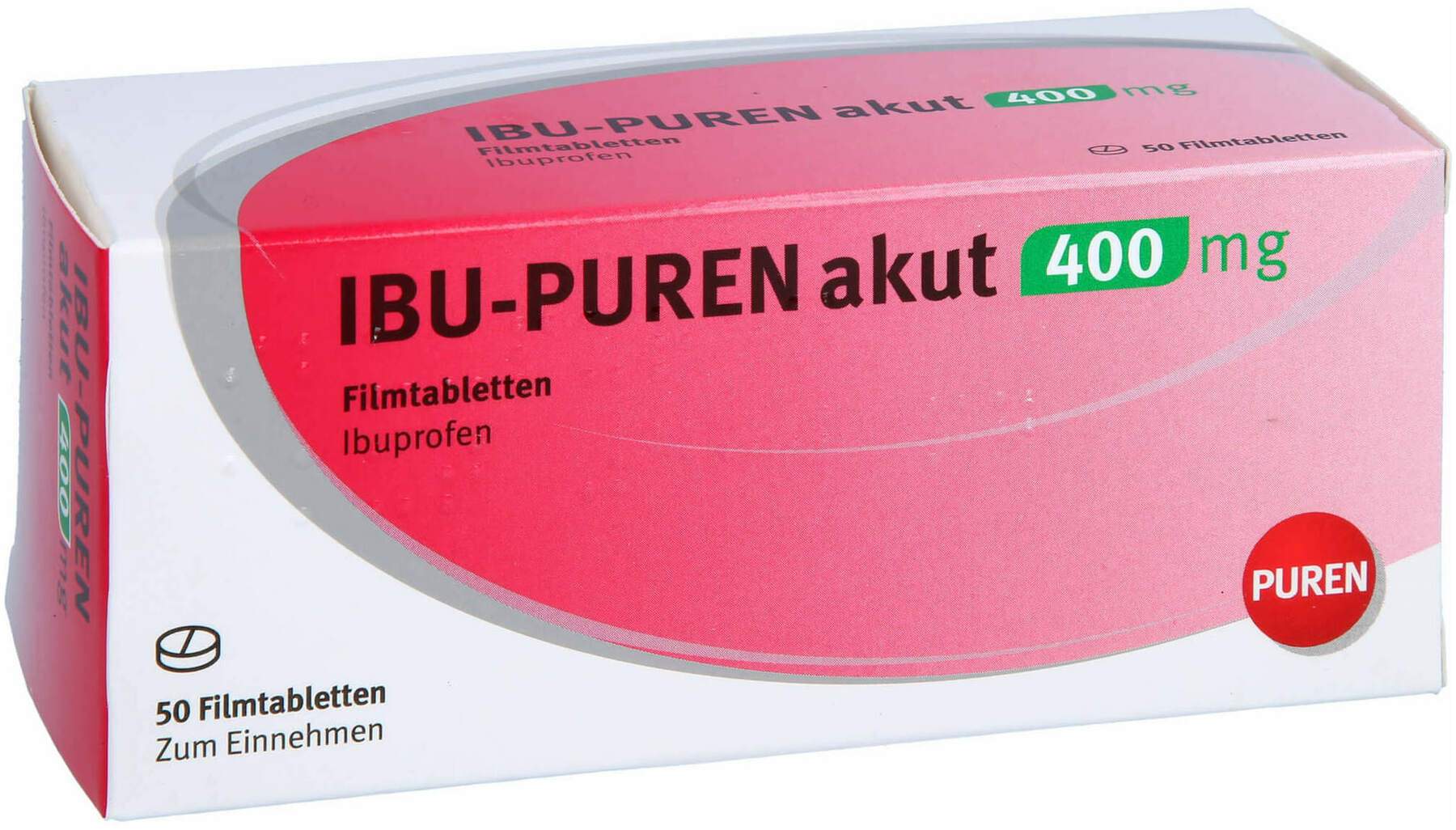 Ibu Puren Akut 400 mg 50 Filmtabletten