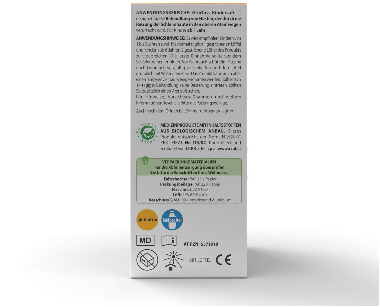 Grintuss Kinder Hustensaft 128 ml