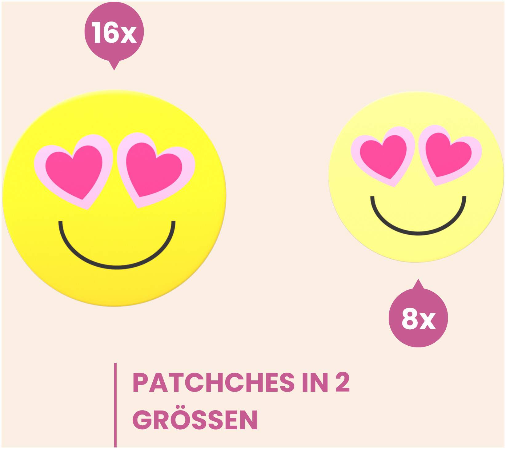Wild Stripes Anti-Pickel Patches Smile Stop 24 Stück