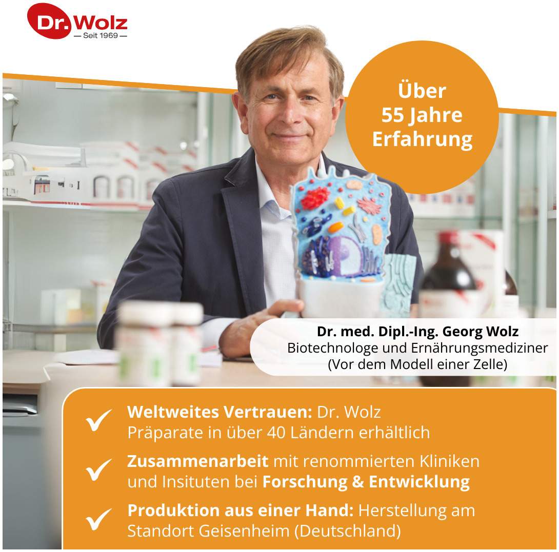 Vitamin C + Bioflavonoide Dr.Wolz Pulver