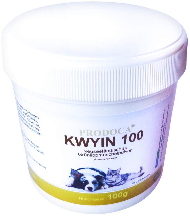 Grünlippenmuschel Kwyin 100 Pulver F.Hunde Katze 100 G