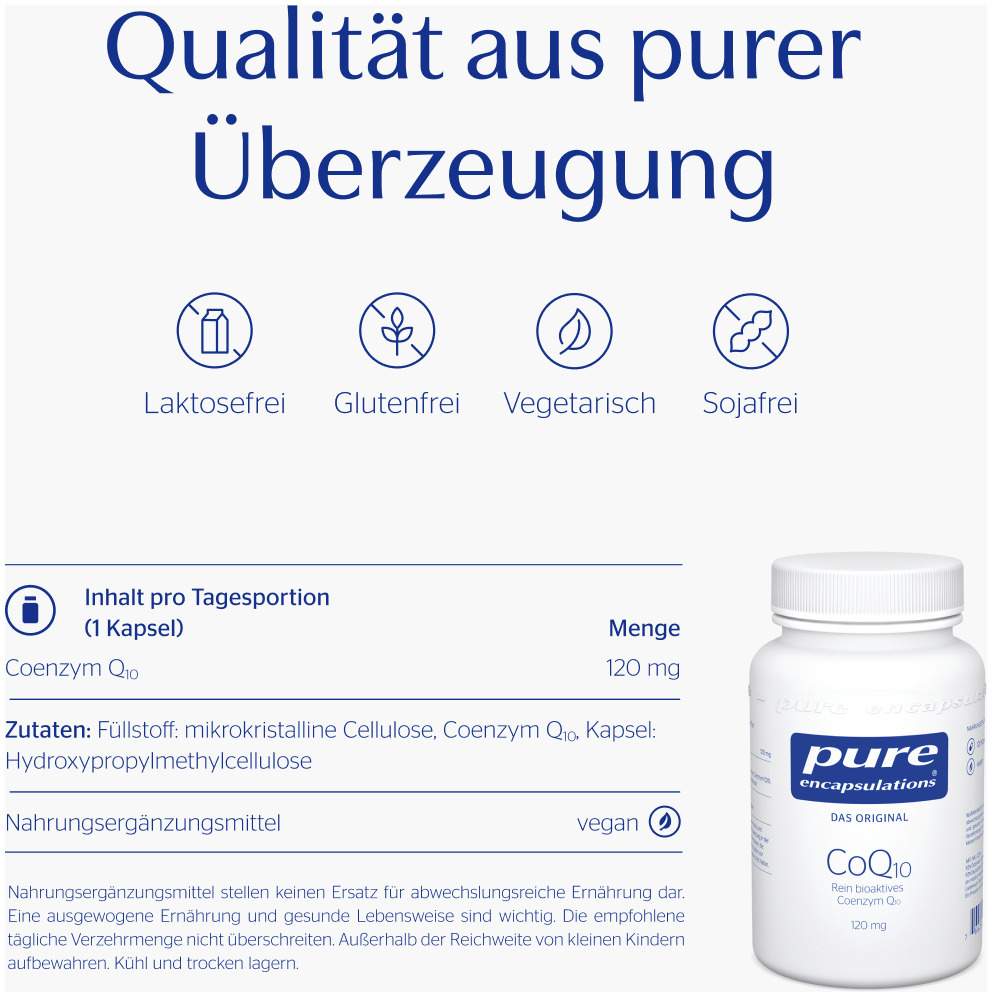 Pure Encapsulations Coq10 120 mg 120 Kapseln