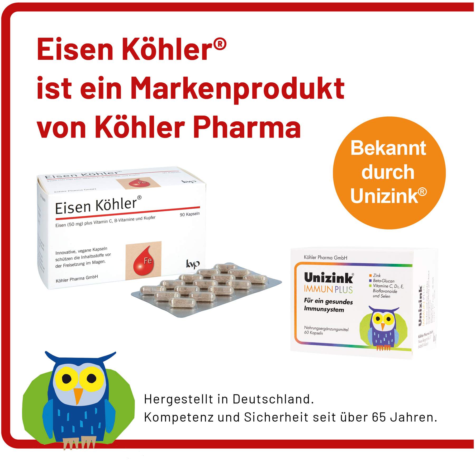Eisen Köhler® Kapseln 90 Stück