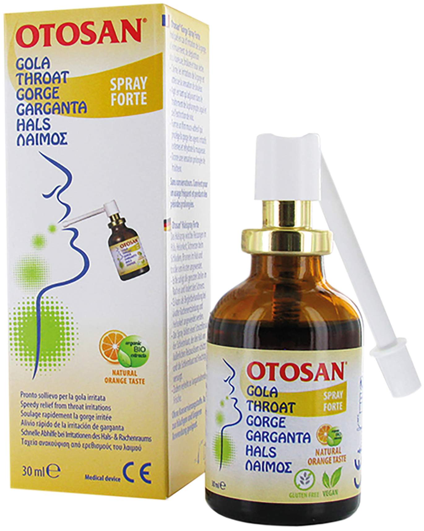 OTOSAN Hals- und Rachenspray Forte