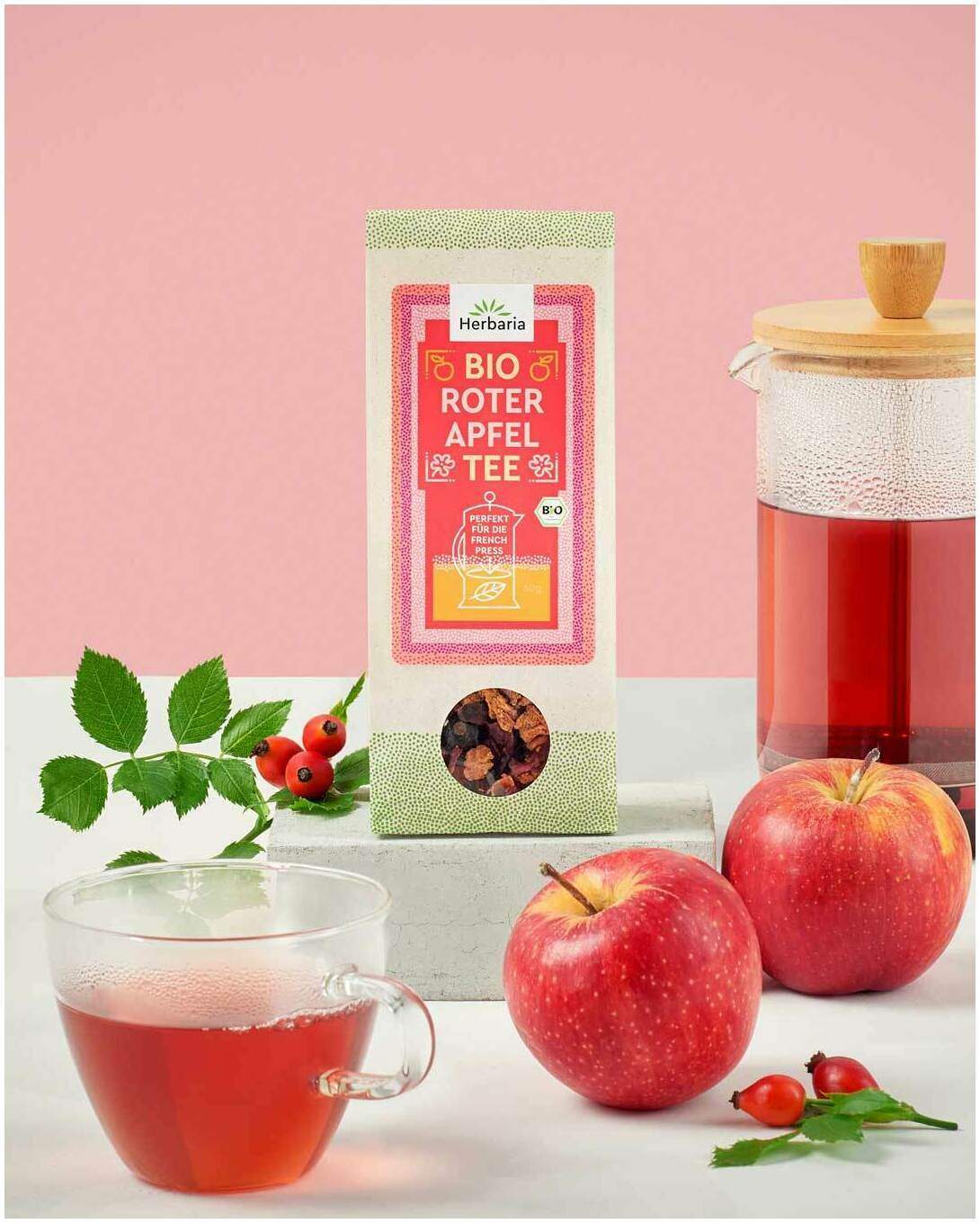 Herbaria Bio Tee Roter Apfel