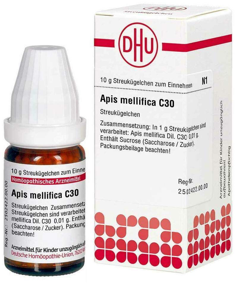 Dhu Apis Mellifica C30 10 G Globuli