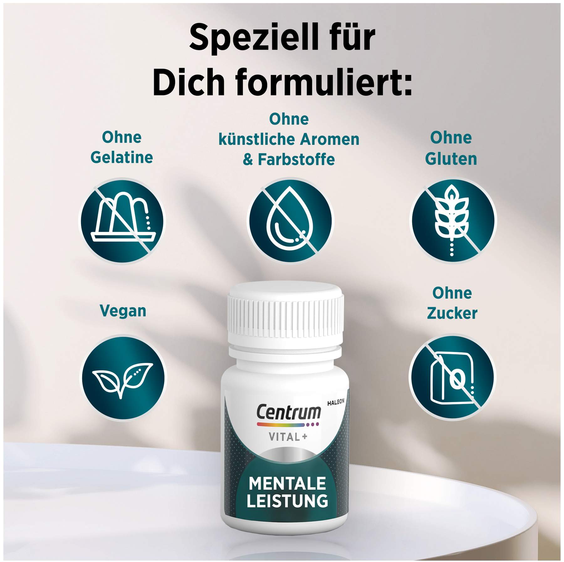 Centrum Vital + Mentale Leistung 30 Kapseln