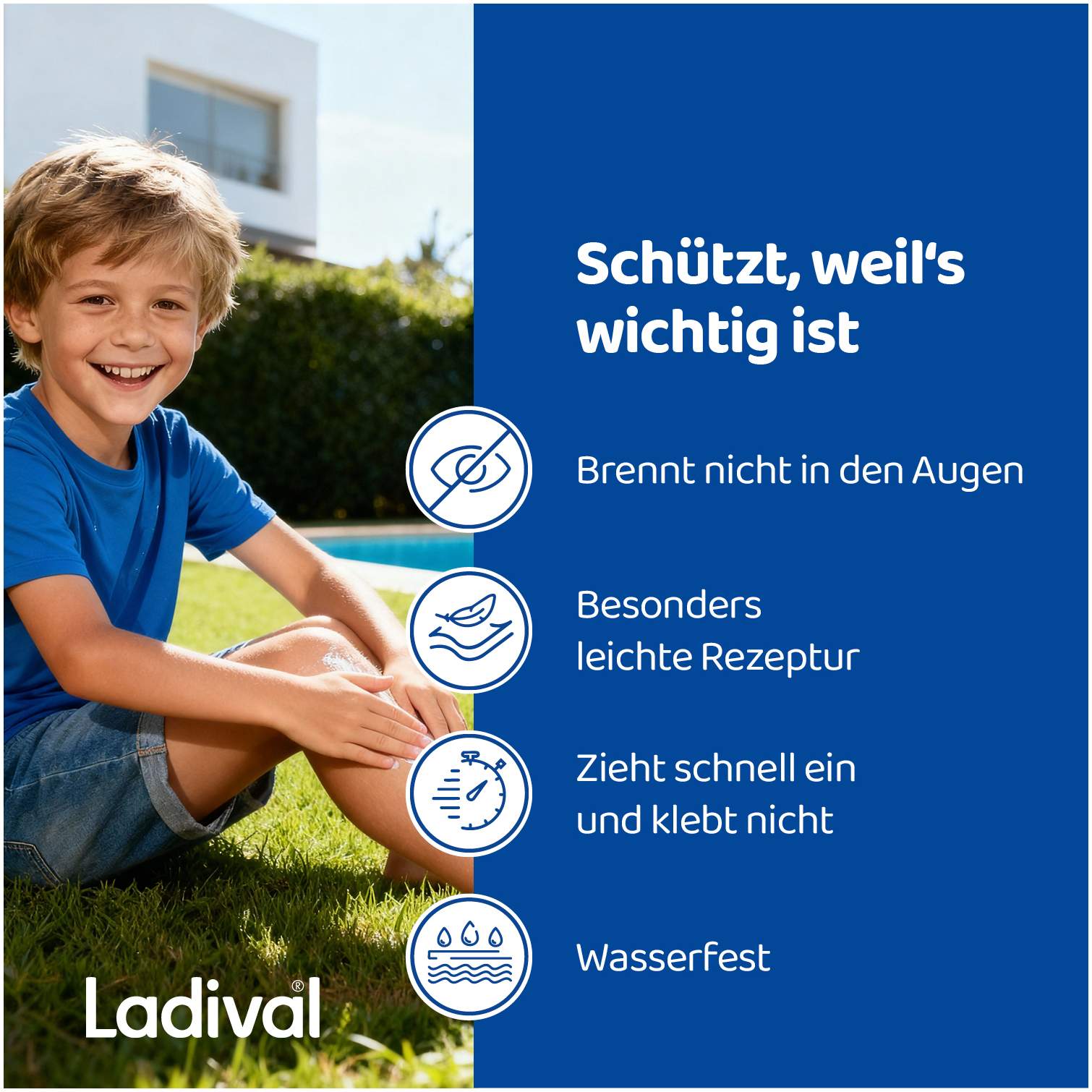 Ladival allergische Kinderhaut Gel LSF 50+ 200 ml