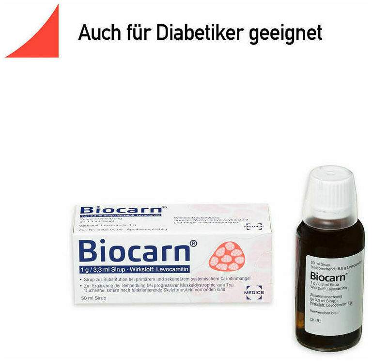 Biocarn 50 ml Sirup