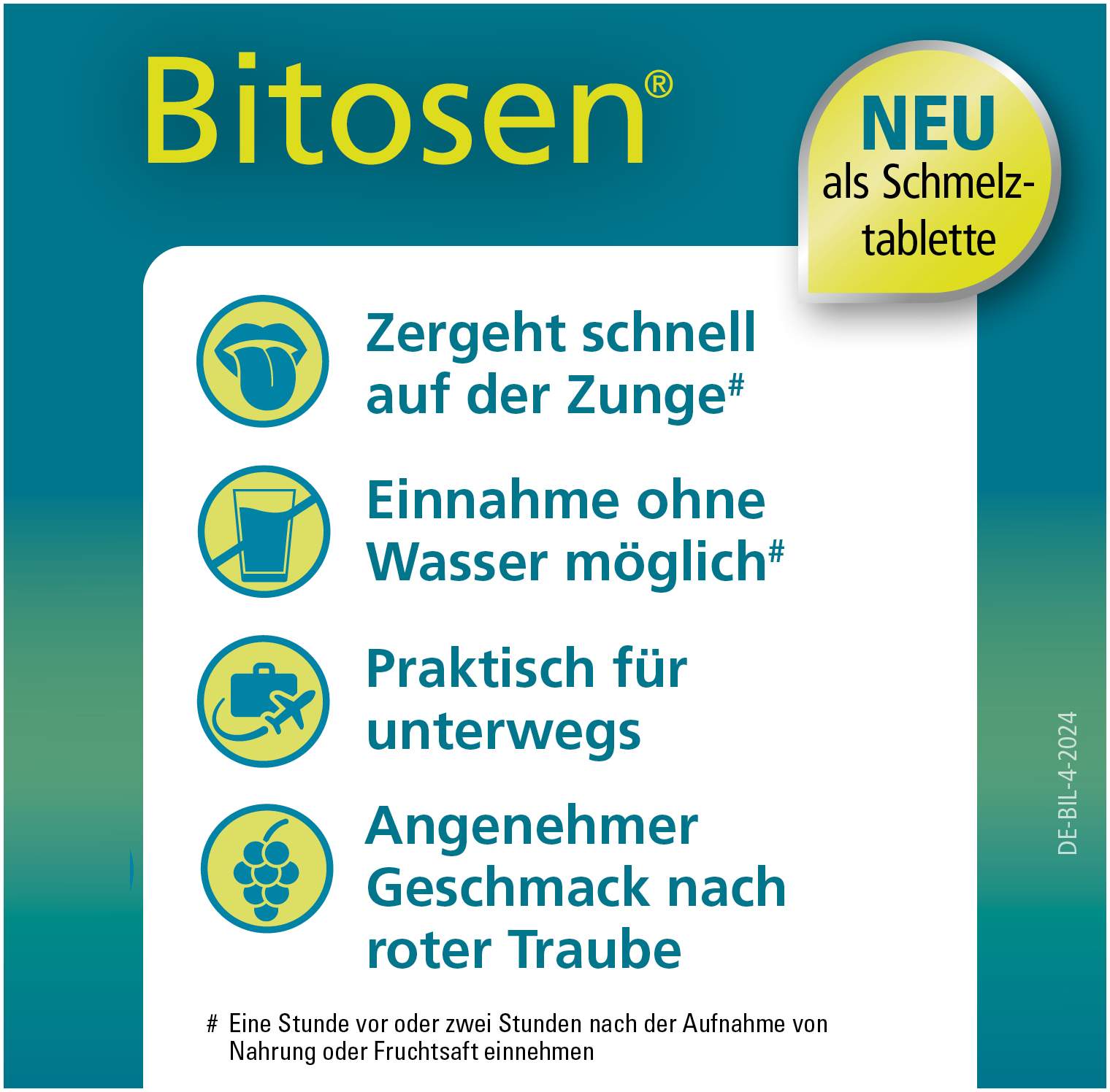 Bitosen 20 mg 2 x 30 Schmelztabletten