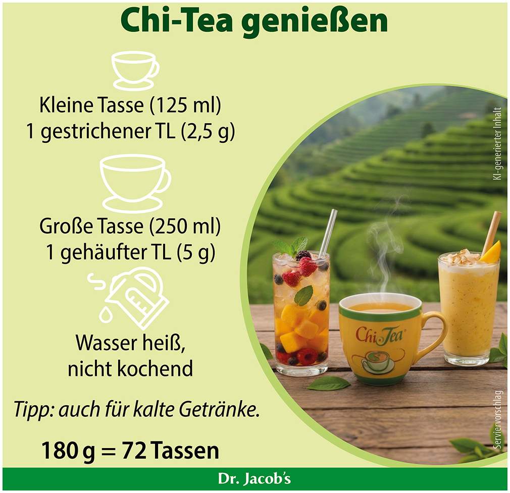 Chi Tea Dr.Jacob s 180 G Pulver