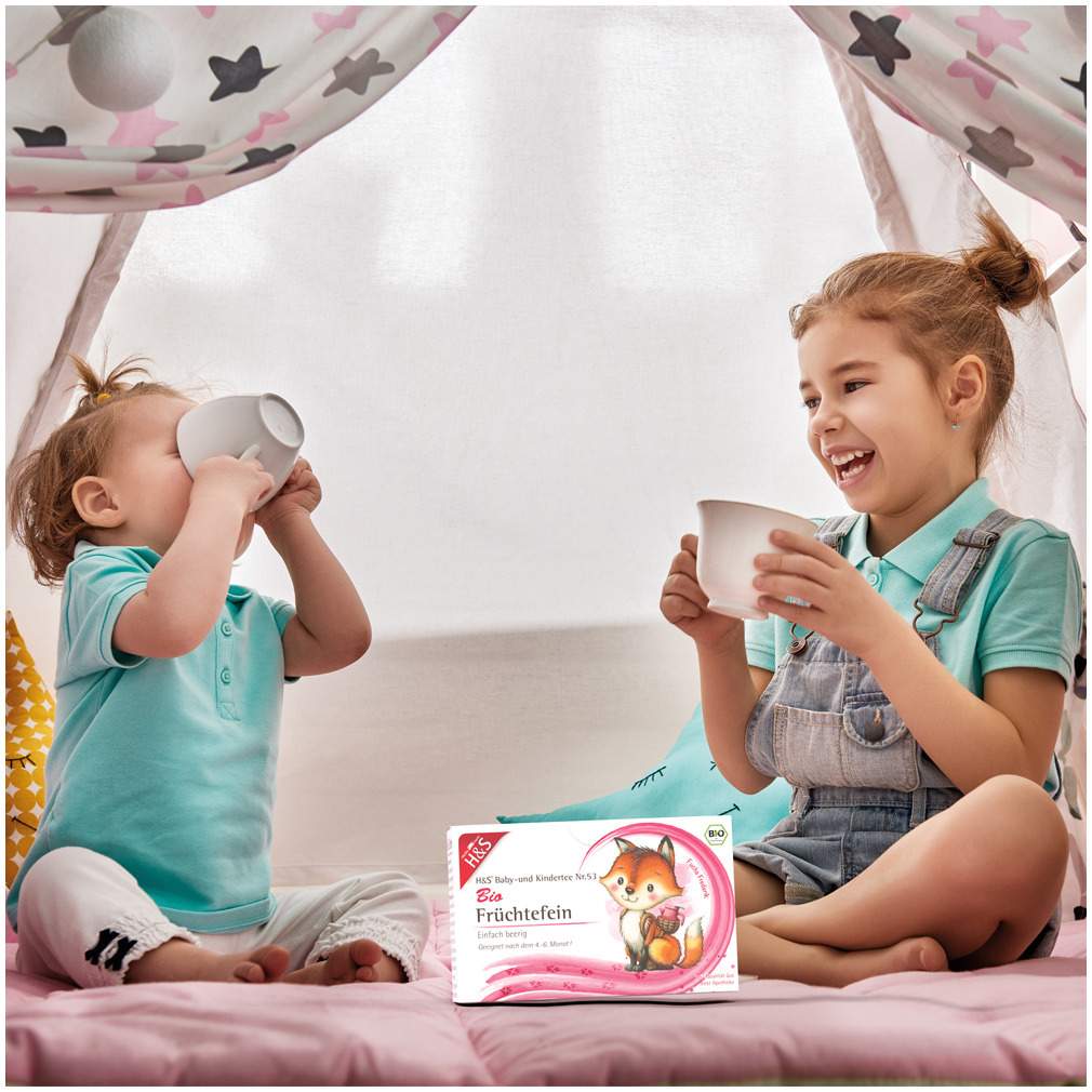 H&S Bio Baby- und Kindertee Früchtefein 20 Filterbeutel