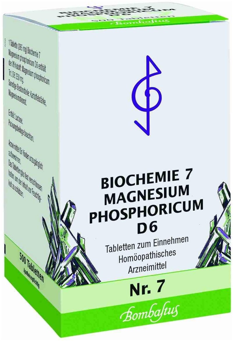 Biochemie Bombastus 7 Magnesium phosphoricum D 6 500 Tabletten