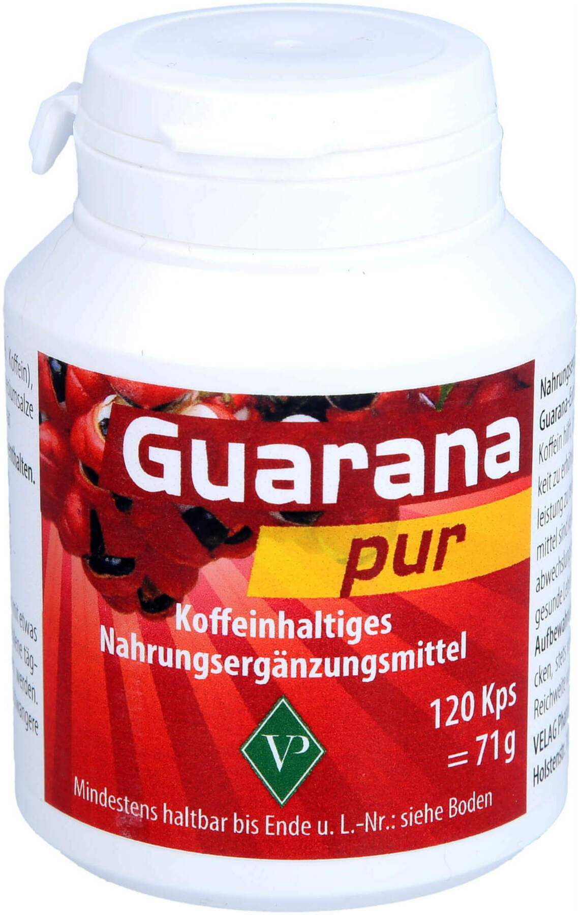 Guarana Pur 500 120 Kapseln