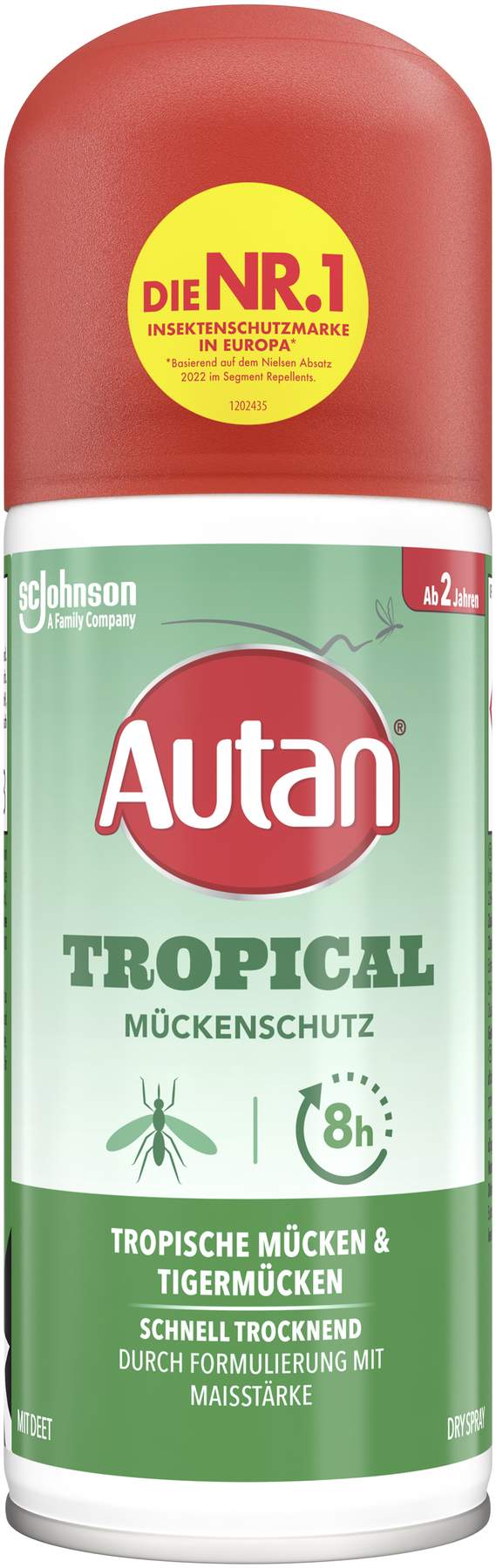 Autan Tropical Dry Spray 100 ml