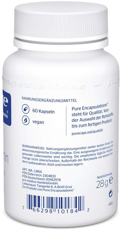Pure Encapsulations L-Methionin Kapseln