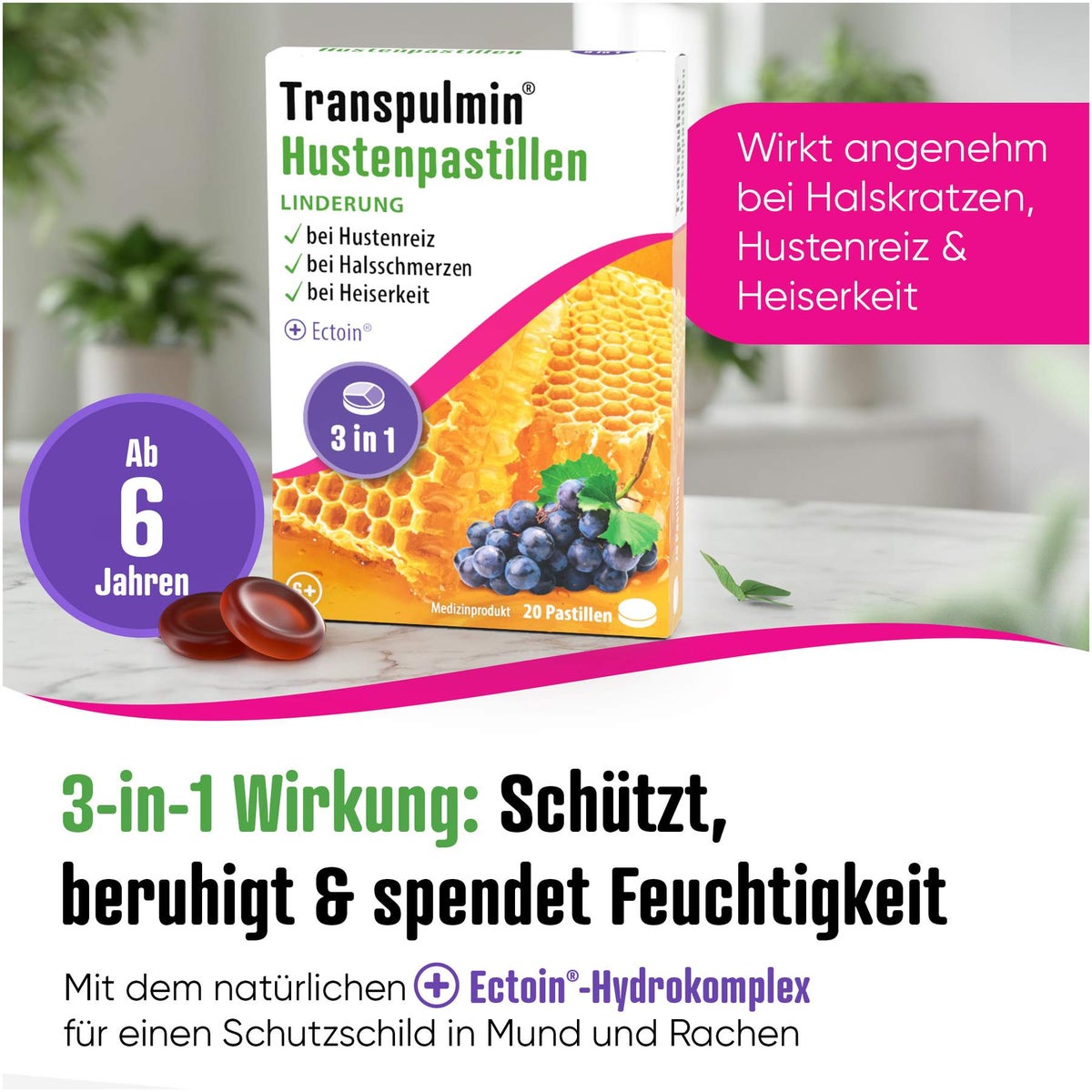 Transpulmin 20 Hustenpastillen