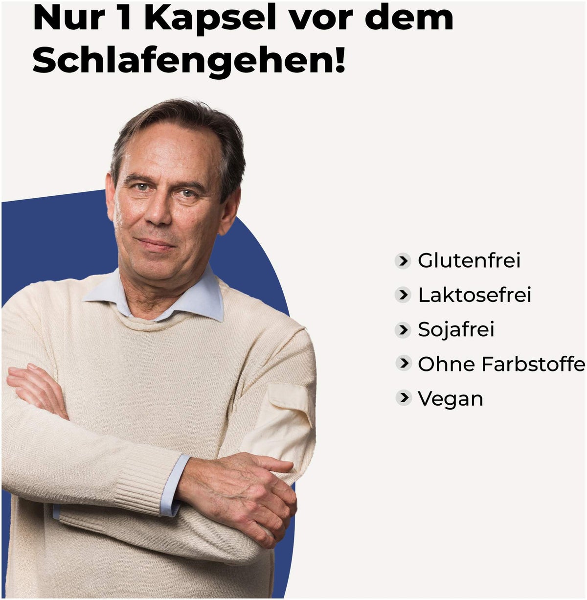 Melatonin 2 mg plus Hopfen und Melisse 120 Kapseln