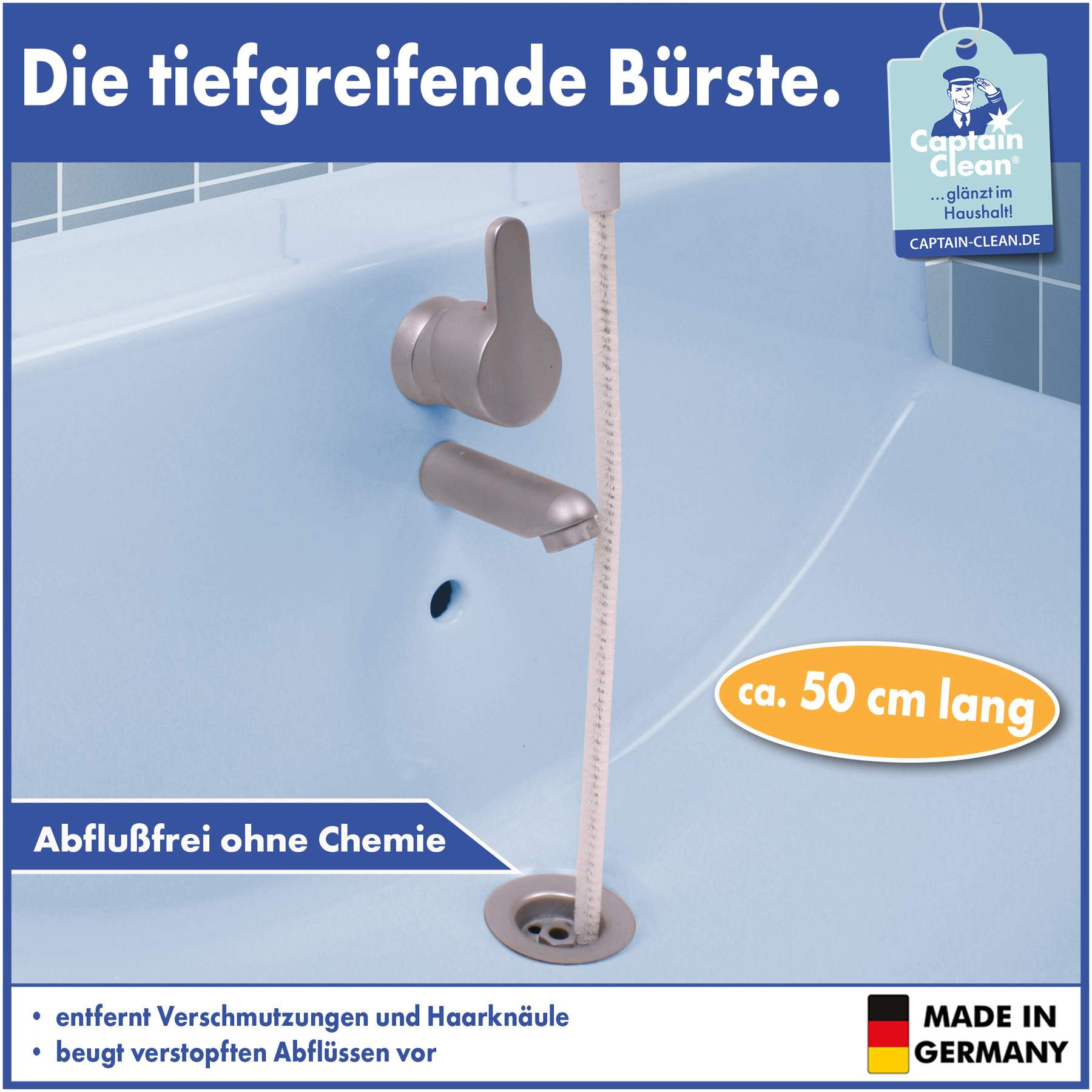 Haarfangbürste 1 Stück