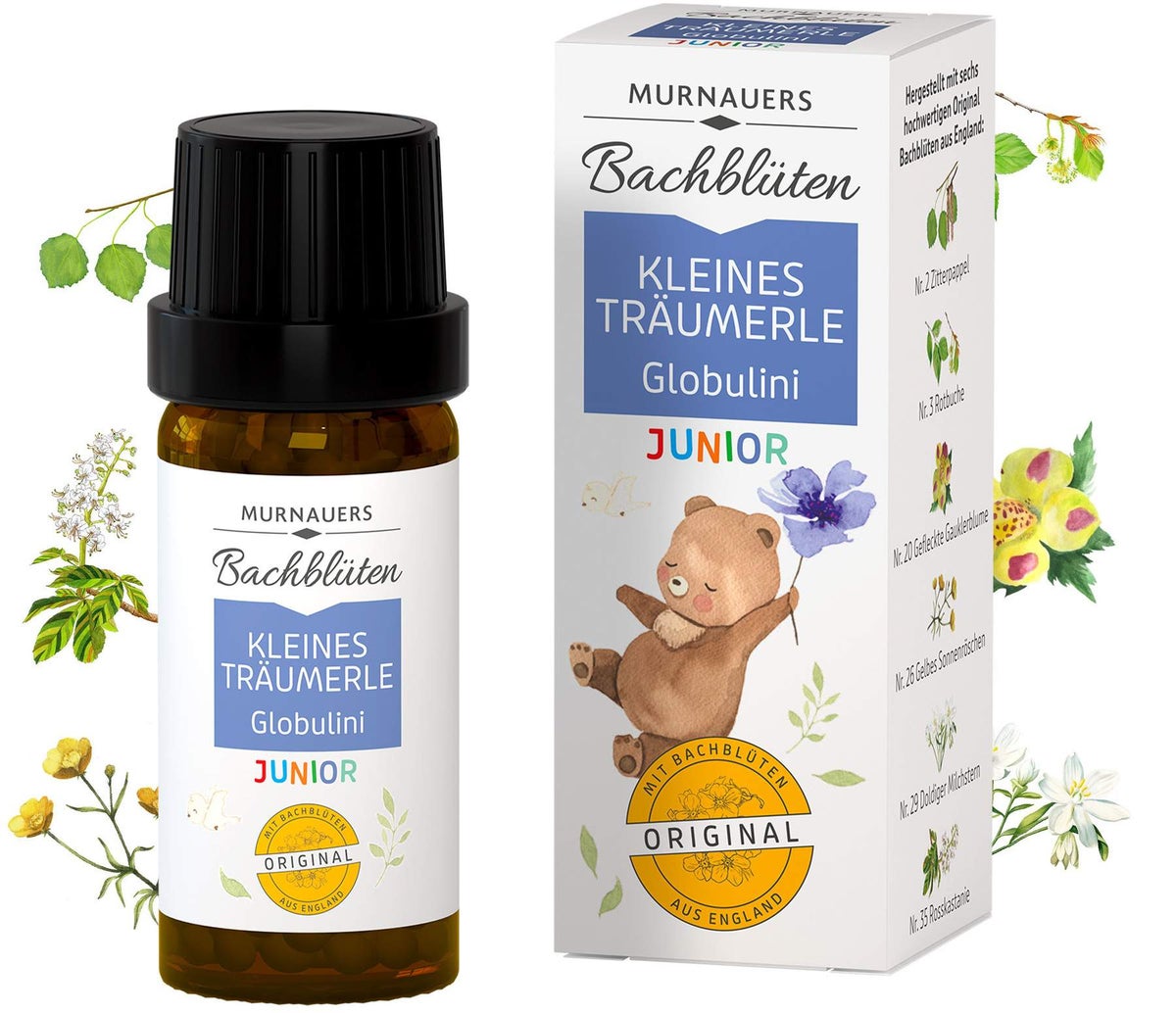 Bachblüten Kinder Kleines Träumerle 10 G Globulini Nach Dr.Bach