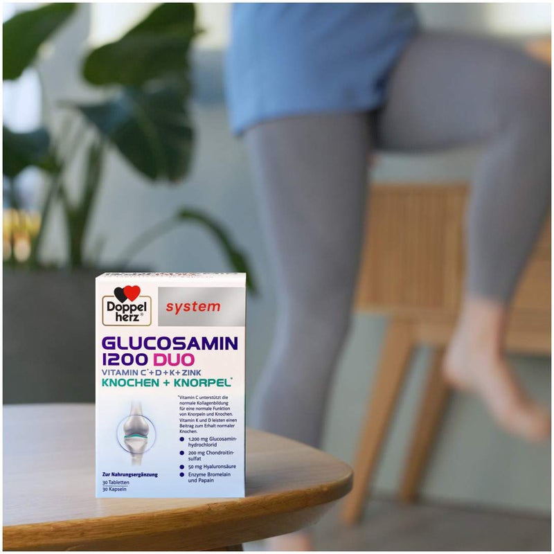 Doppelherz system Glucosamin 1200 Duo 60 Tabletten