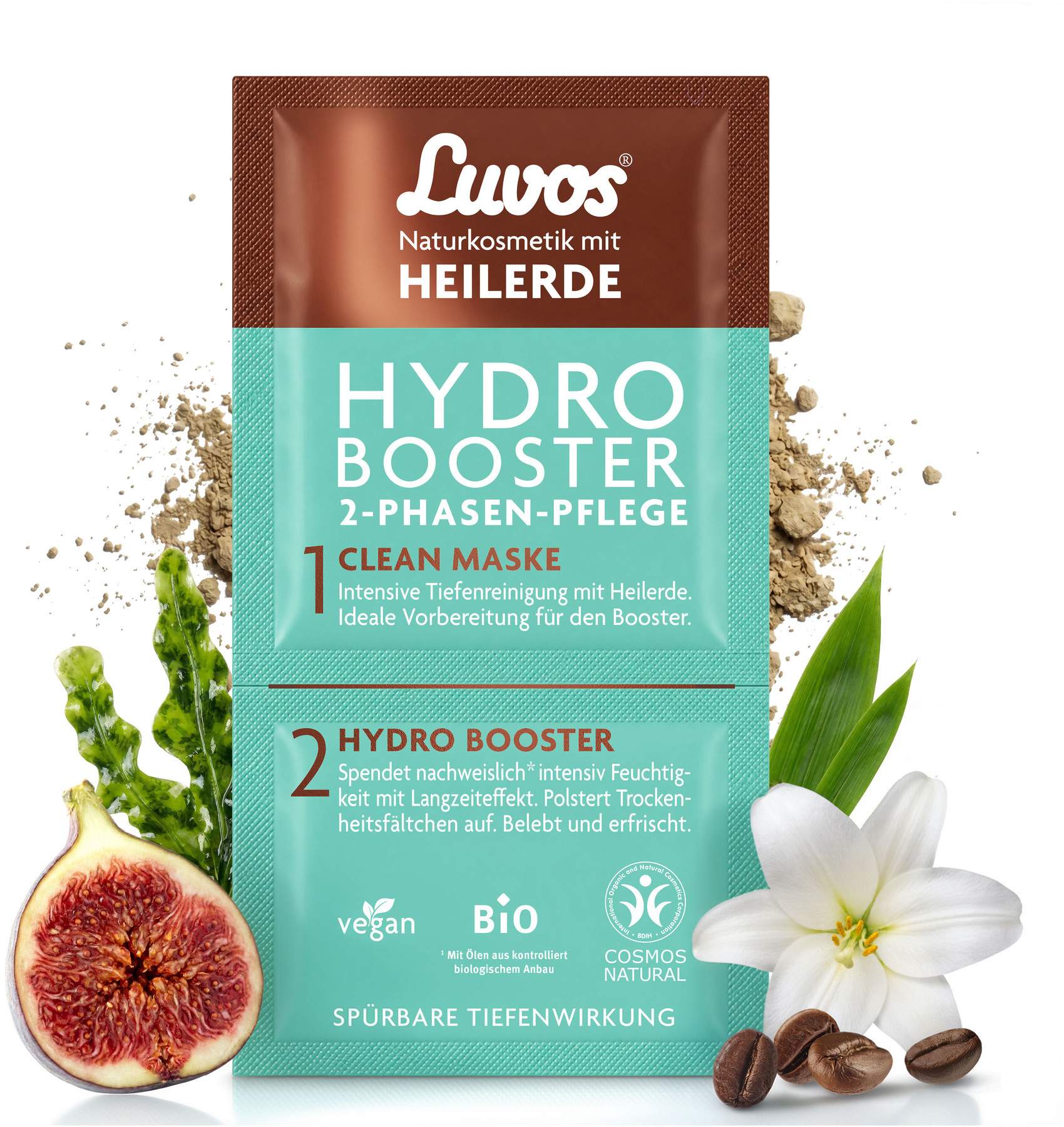 Luvos Heilerde Hydro Booster Mit Clean Maske 2 + 7,5 ml