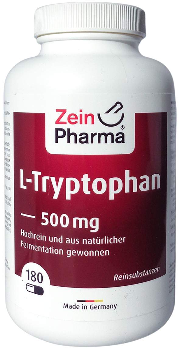 L-Tryptophan 500 mg 180 Kapseln