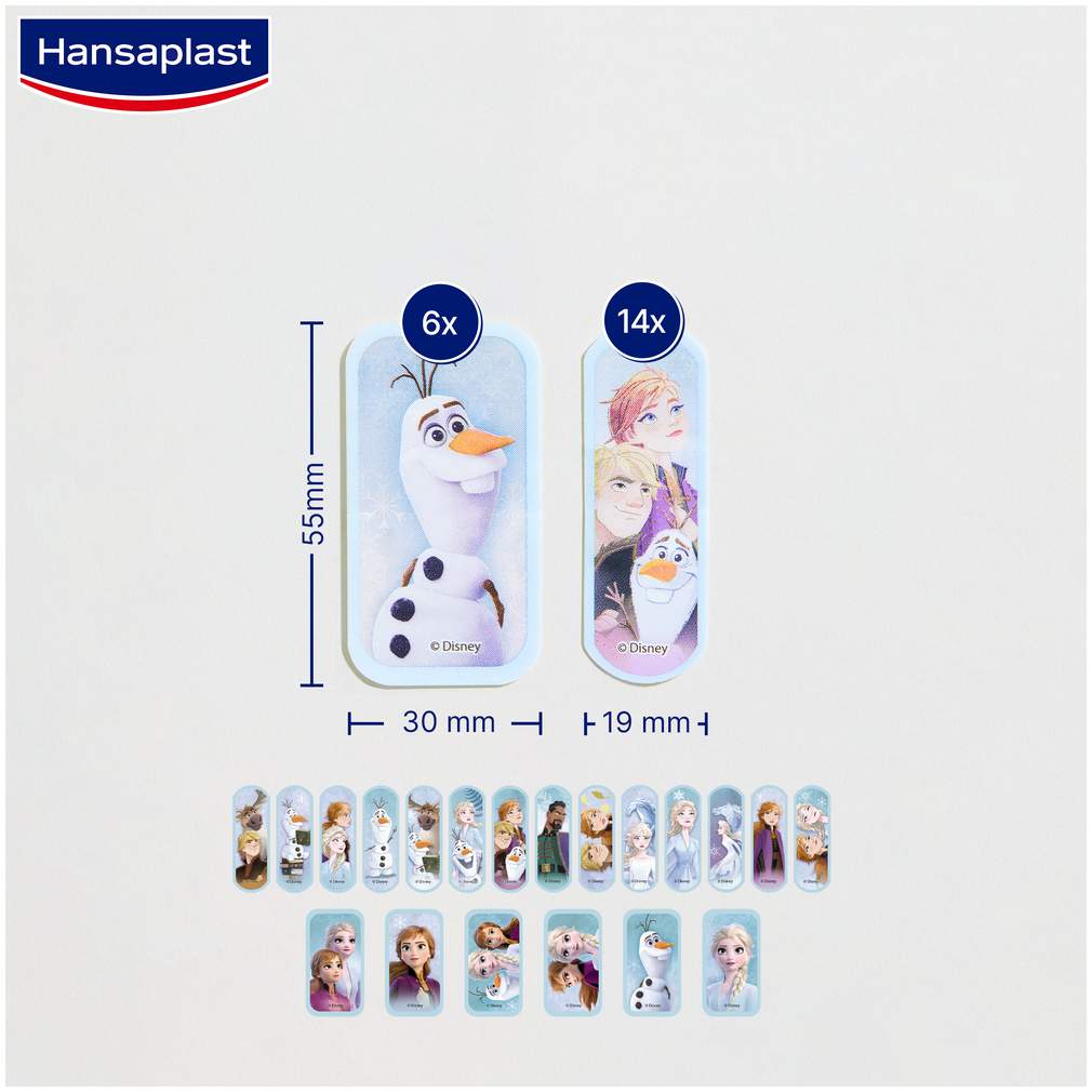 Hansaplast Kinder Pflasterstrips Frozen 20 Stück