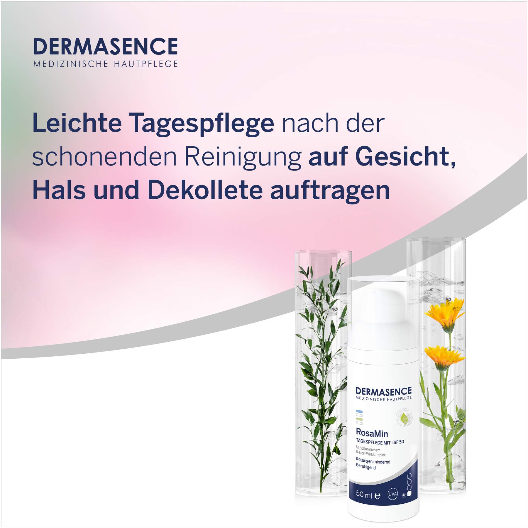 Dermasence RosaMin Tagespflege LSF 50 50 ml