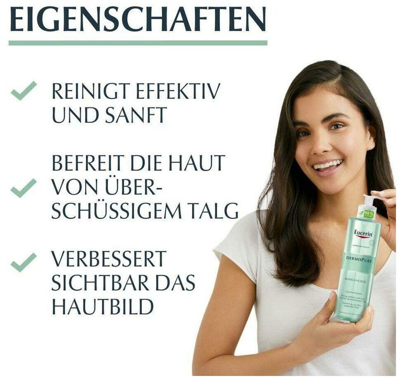 Eucerin DermoPure Reinigungsgel 400 ml