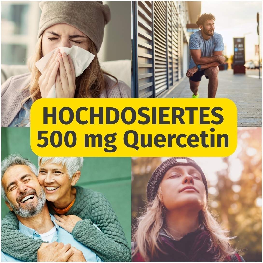 Green Naturals Quercetin 500 mg 180 Kapseln