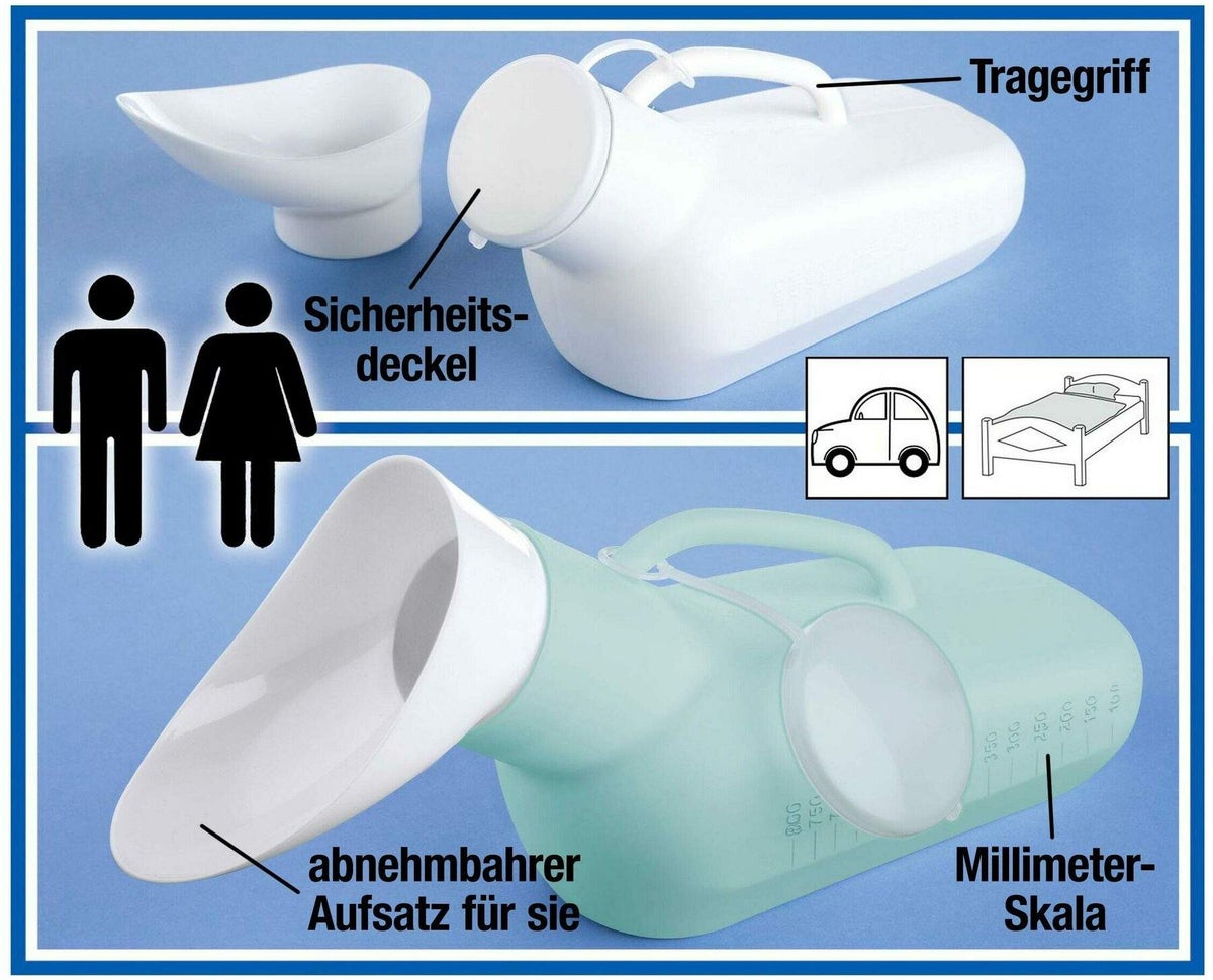 Urinflasche Combi für Sie und Ihn