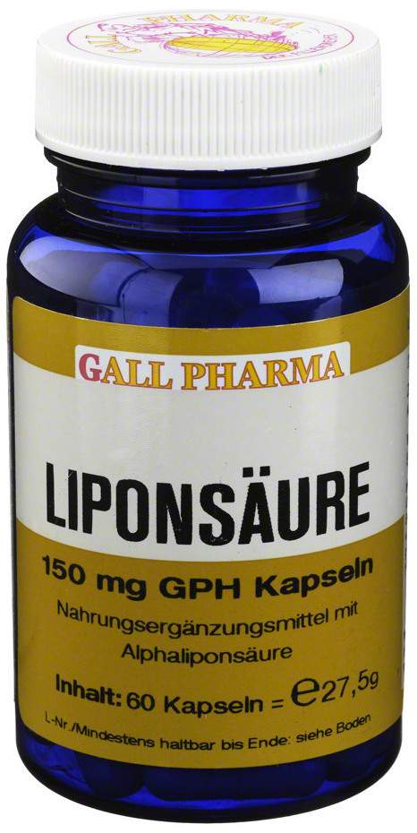 Liponsäure Kapseln 150 mg 60 Kapseln