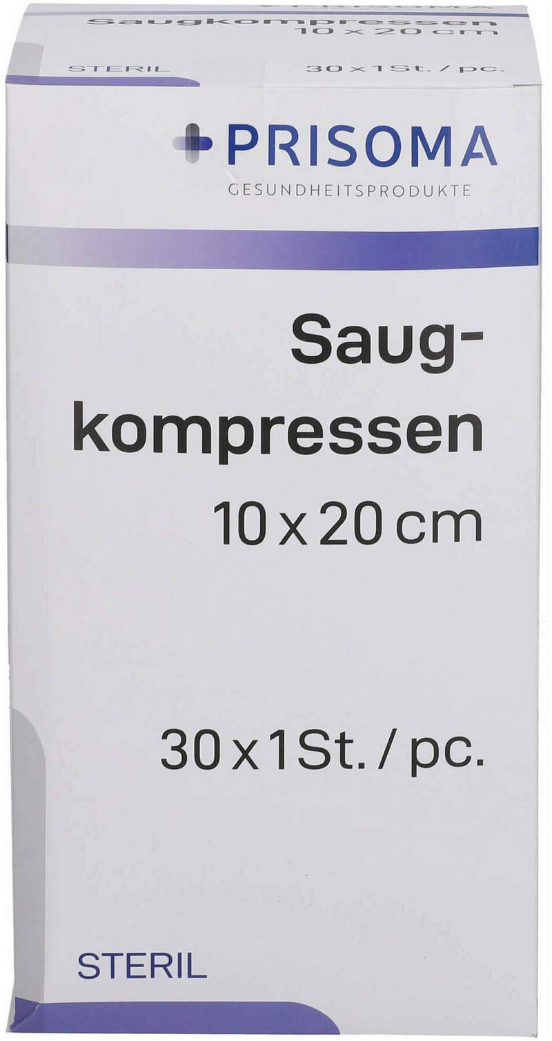 Saugkompresse  Steril 10 X 20 cm 1355 30 Stk