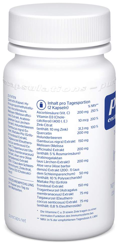 Pure Encalsulations Immun Aktiv 30 Kapseln