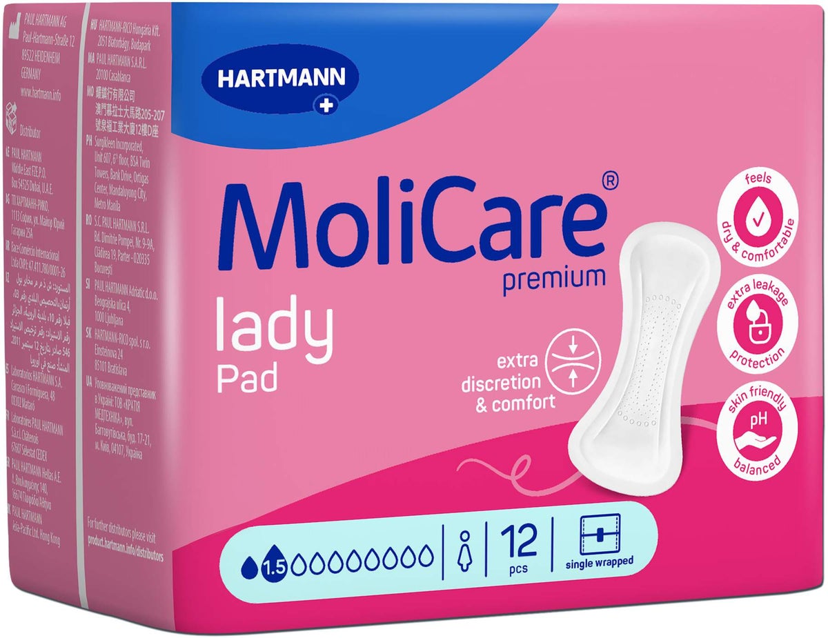 Molicare Premium lady Pad 1,5 Tropfen 12 Stück