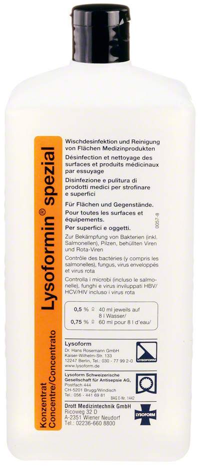 Lysoformin Spezial Konzentrat