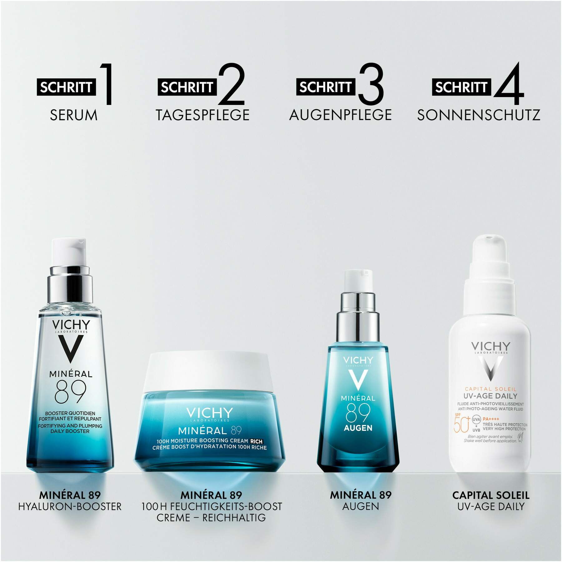 Vichy Mineral 89 100h Feuchtigkeits Creme mit Duft 50 ml