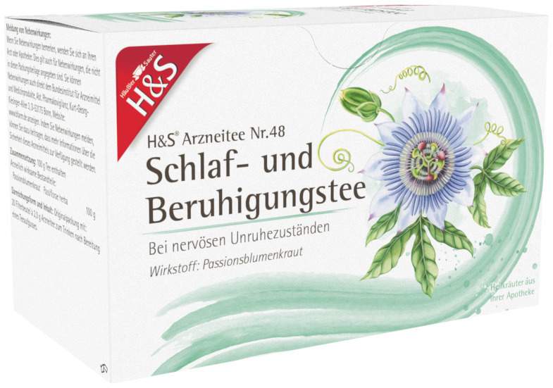 H&S Schlaf- und Beruhigungstee 20 X 2 G Filterbeutel