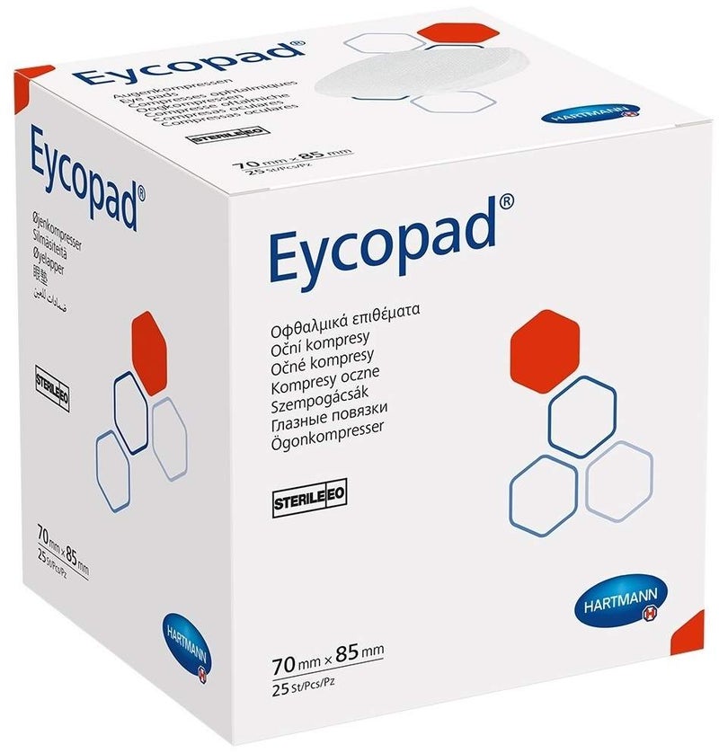 Eycopad Augenkompressen 70x85mm Steril