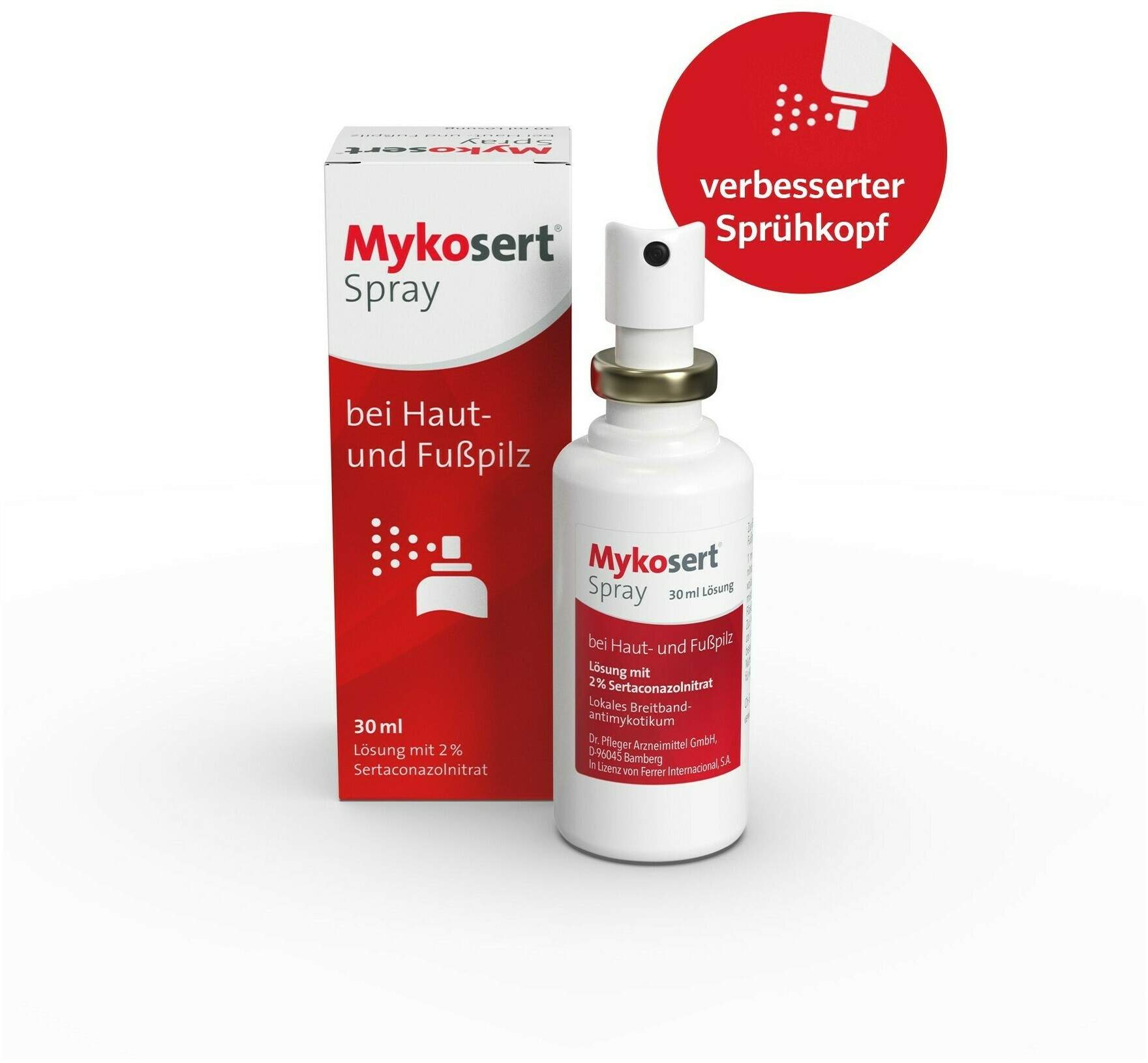 Mykosert Spray bei Haut- und Fußpilz 30 ml
