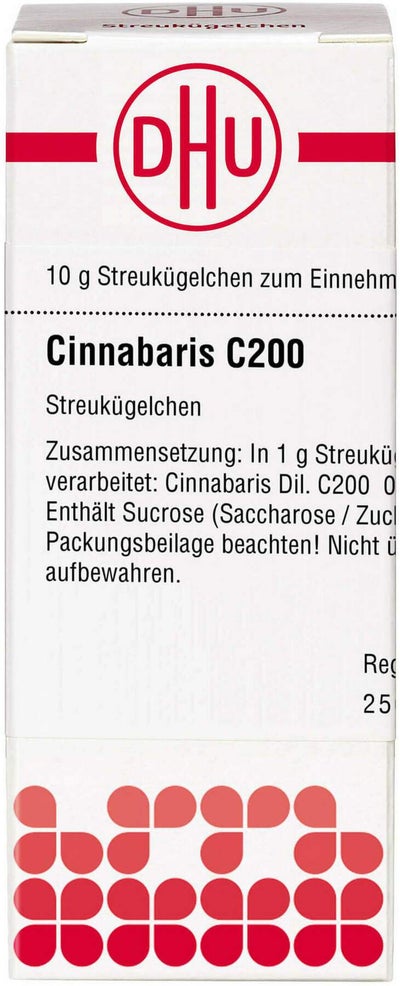 Dhu Cinnabaris C200 Globuli 10 G