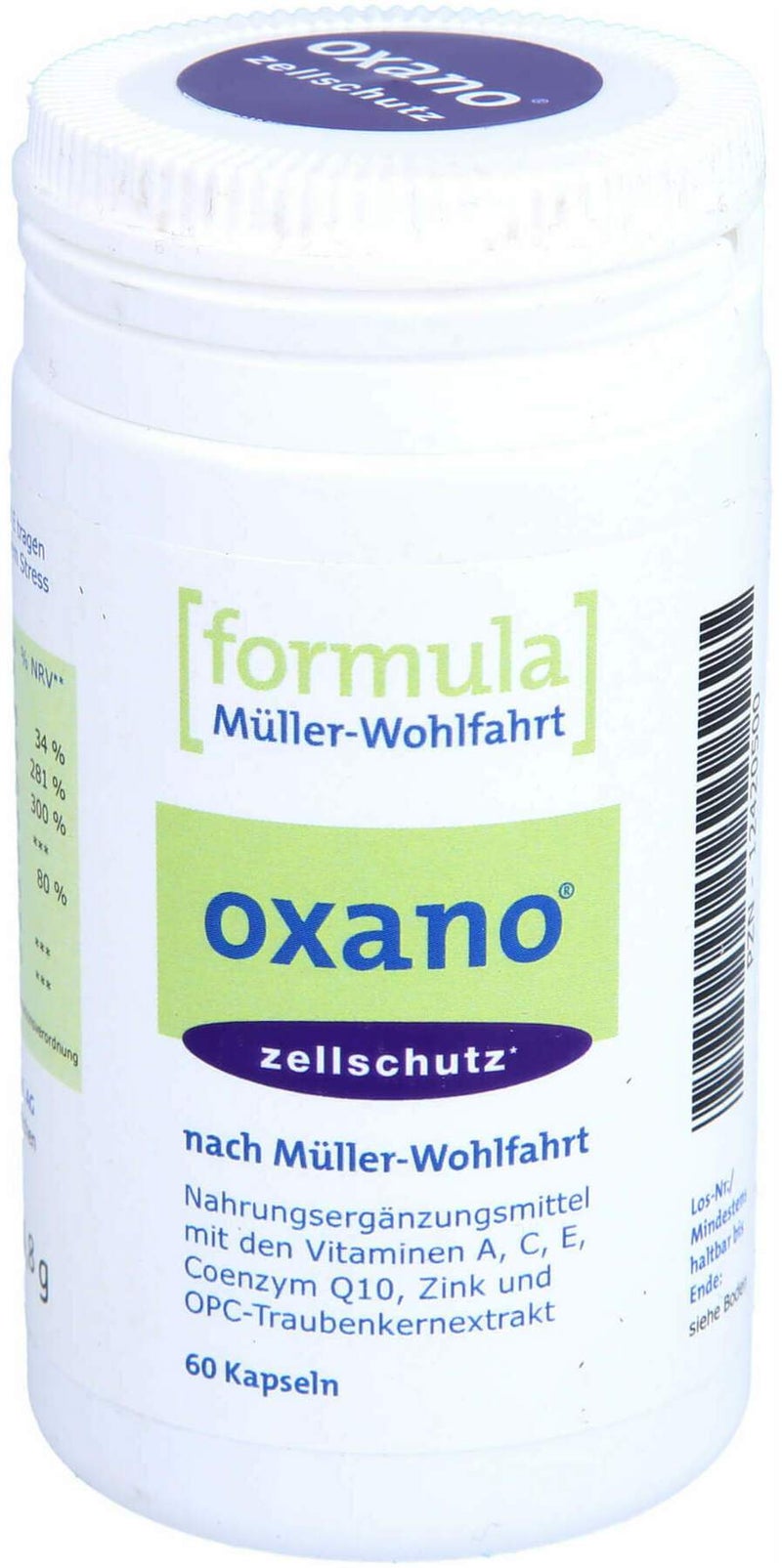 Oxano Zellschutz Nach Müller-Wohlfahrt 60 Kapseln