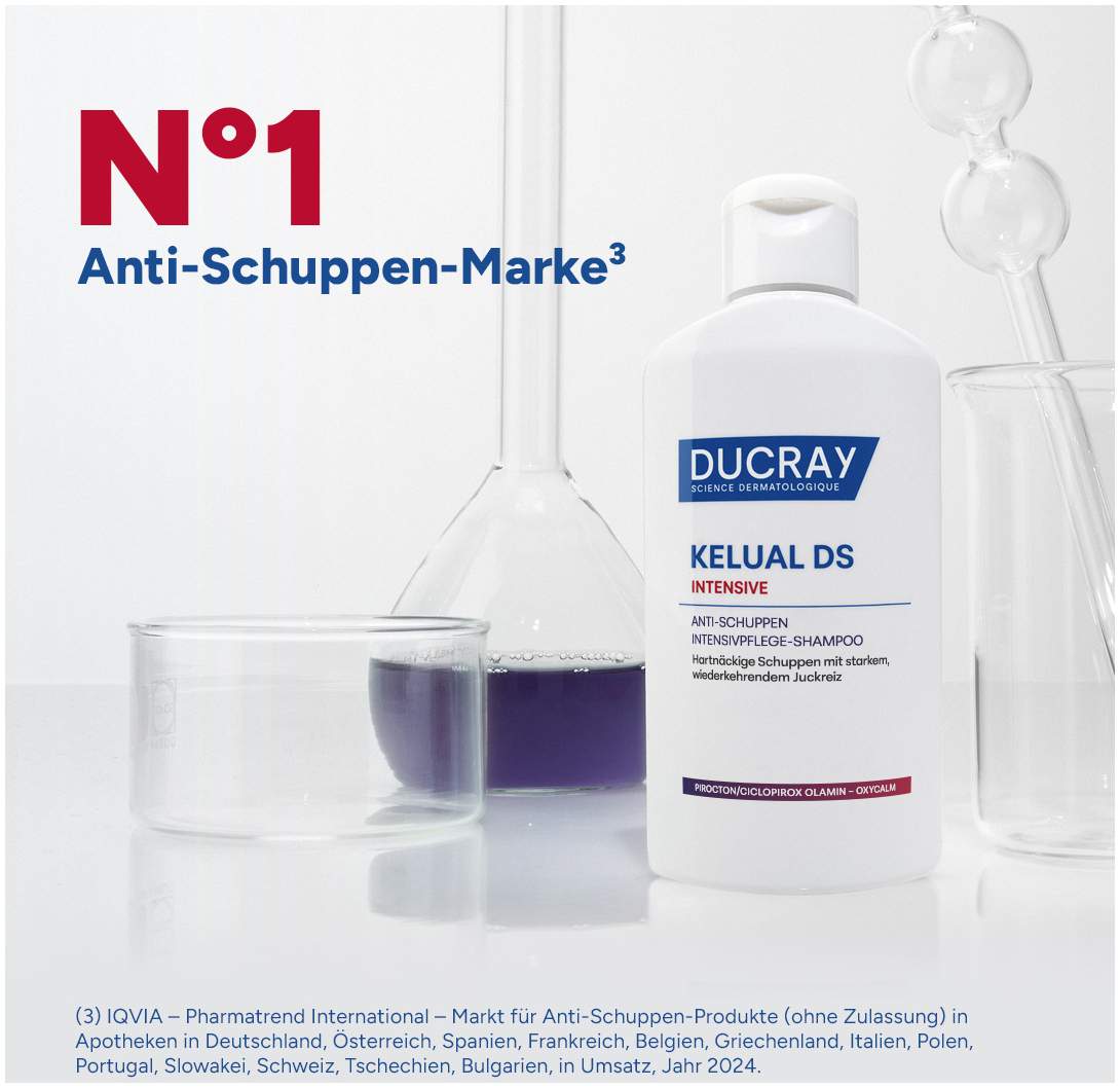 Ducray Kelual DS intensives Anti - Schuppen Shampoo 100 ml + Ducray Kelual Elution Begleitpflege 400 ml Shampoo