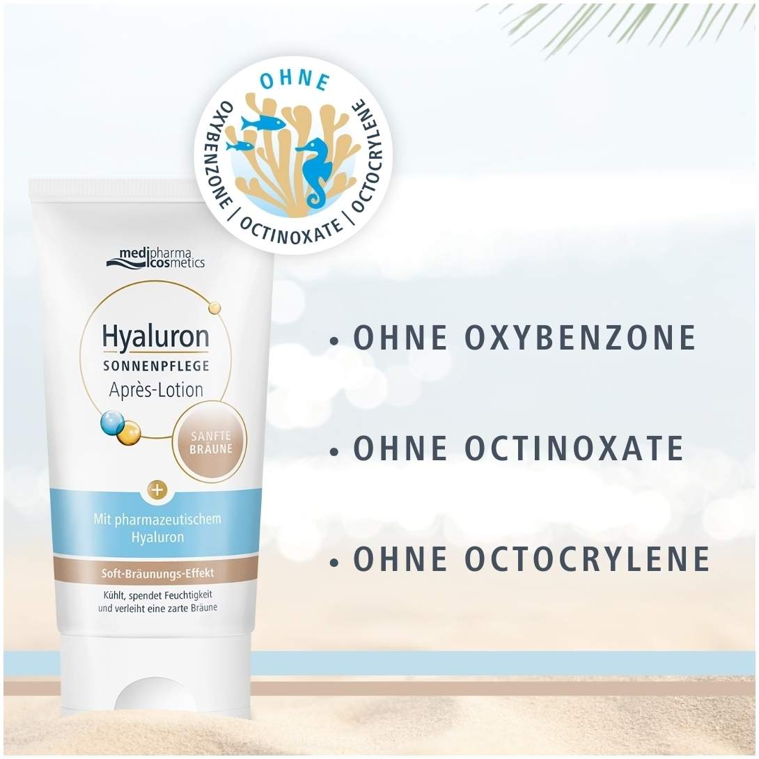 medipharma cosmetics Hyaluron Sonnenpflege Après Lotion sanfte Bräune 150 ml