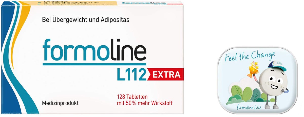 Formoline L112 Extra 128 Tabletten + gratis Pillendose 1 Stück
