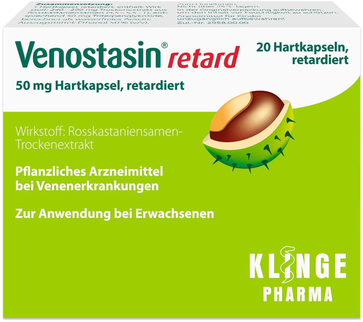 Venostasin Retardkapseln 20 Stück