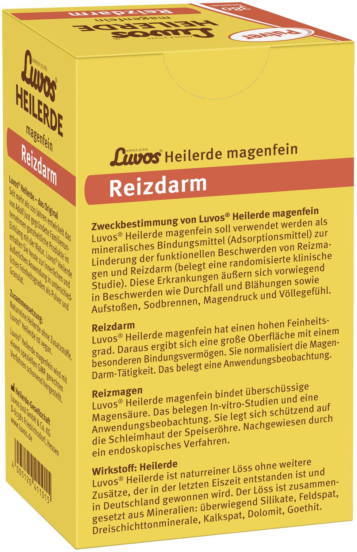 Luvos Heilerde Magenfein 380 g Pulver