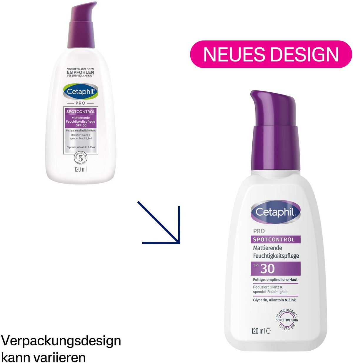 Cetaphil Pro Spot Control mattierende Feuchtigkeitscreme 120 ml